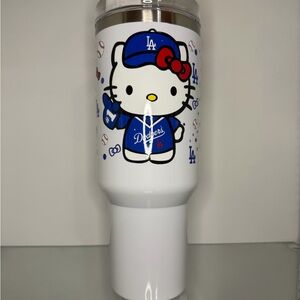 Hello Kitty Dodgers Tumbler